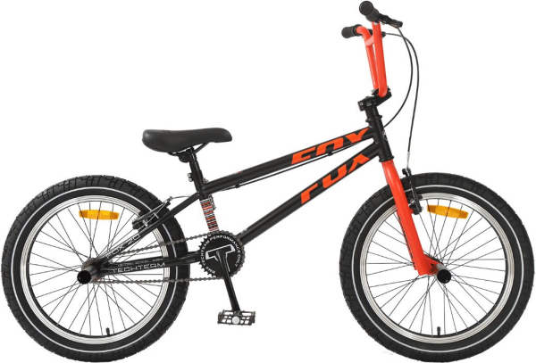 Купить Велосипед BMX TechTeam Fox 20" (2021), черный-красный